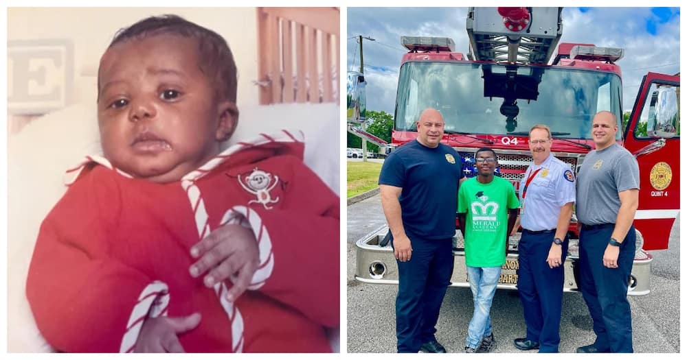 Incredible Journey: Firefighters Reunite with Baby They Assisted Birth, Now Working Alongside Them as Intern