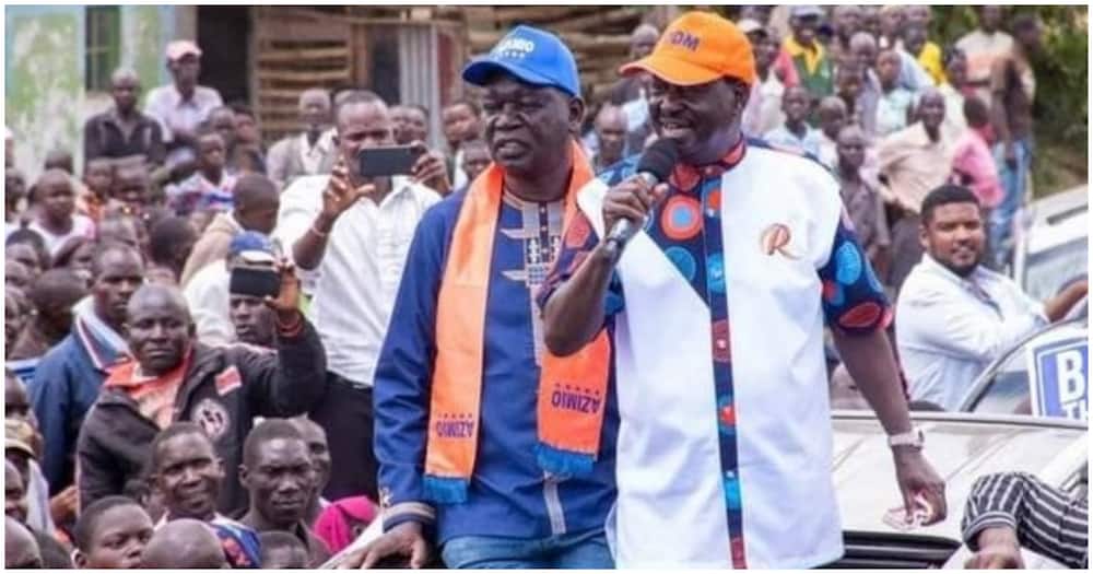 KBC Presenter Cynthia Anyango Delighted after Raila Odinga Dons Shirt Made in Her Workshop