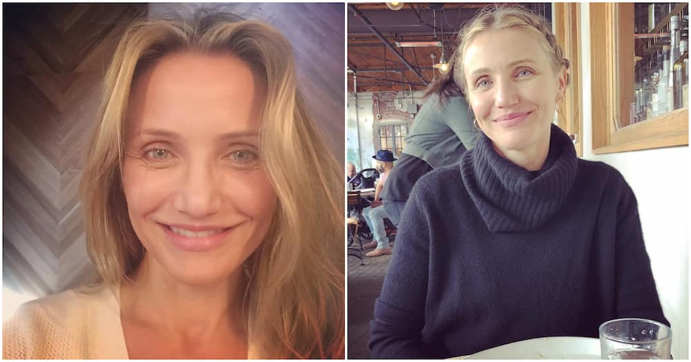 Cameron Diaz is ageing gracefully.