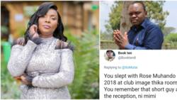 Rose Muhando Responds to Claims She Was Intimate with Blogger Abraham Mutahi: "Ni Uongo"