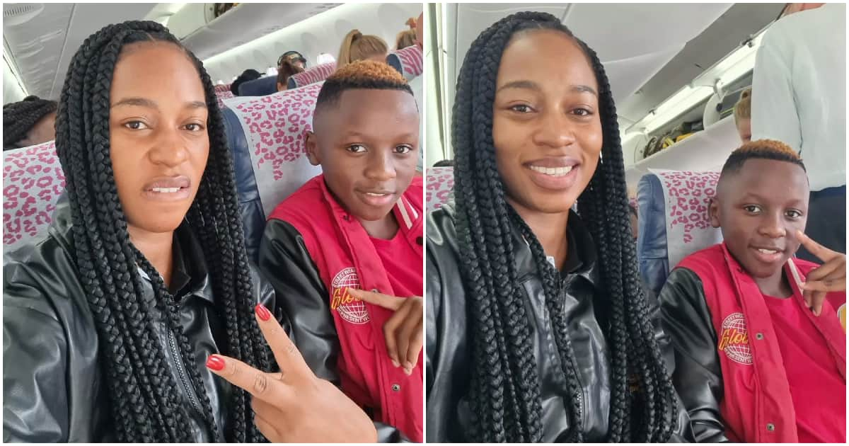 Diana Marua, Adopted Son Morgan Fly To Malindi For Family Vacation ...