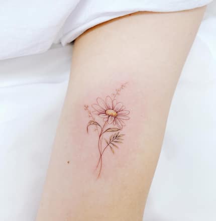 50 best daisy tattoo designs and their meanings in 2023 - Tuko.co.ke