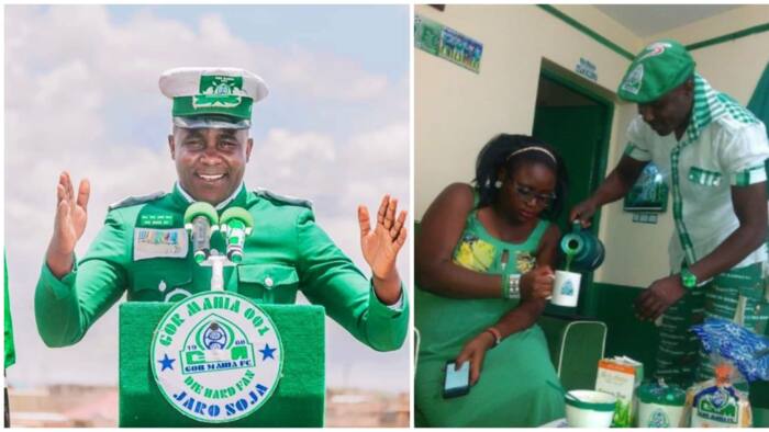 Jaro Soldier: Gor Mahia's Top Fan Impresses Netizens with Blend of Green In His House