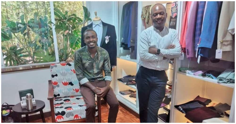 Former Gikomba Trader now Owns Clothing Line, Dresses Uhuru and Celebrities:" I am Proud"