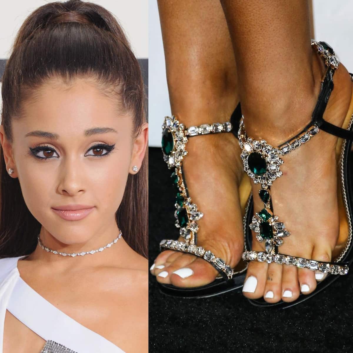 celebrities with pretty feet