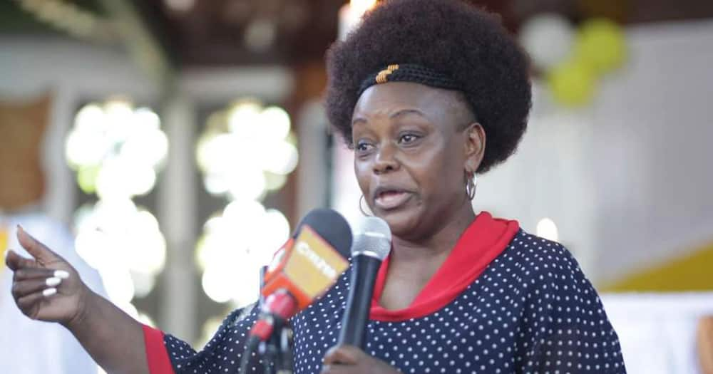 MP Millie Odhiambo denies heckling William Ruto, says she lacked microphone to address him