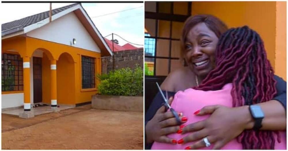Jackie Matubia gifted her hubby a new house. Photo: Jackie Matubia/YouTube.