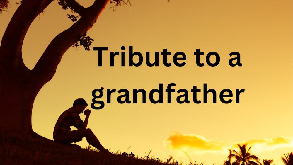 tribute to a grandfather
