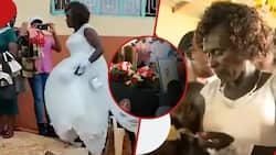 Kirinyaga Boy Stands in As Groom for Late Grandfather who Died Days to Wedding