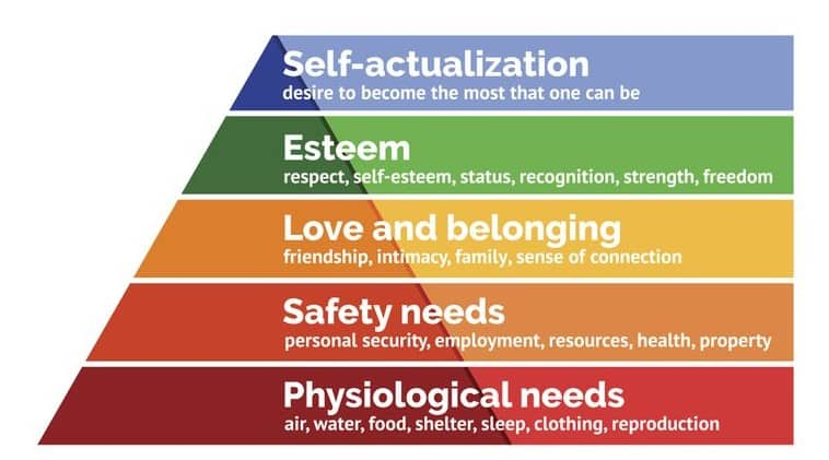 Major criticisms of Maslow's hierarchy of needs