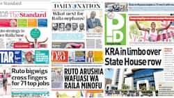 Kenyan Newspapers Review, October 3: Man, 62, Claiming to Be Mwai Kibaki's Son Demands DNA