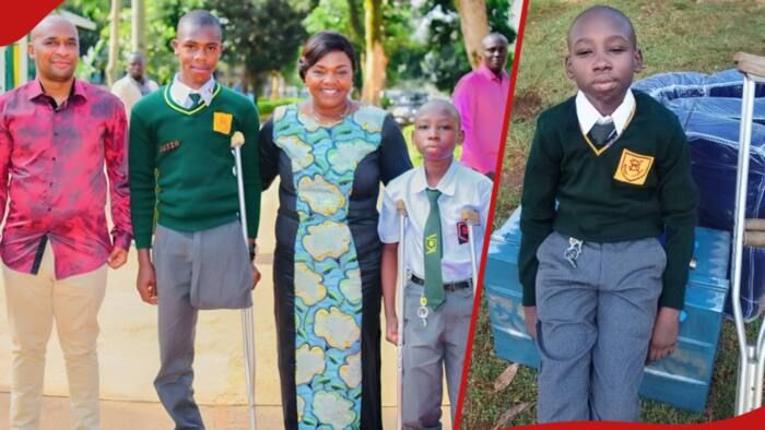 Nyamira Boy Who Wrote KCPE Exams While Sick, Lacked School Fees Meets Dorcas Gachagua