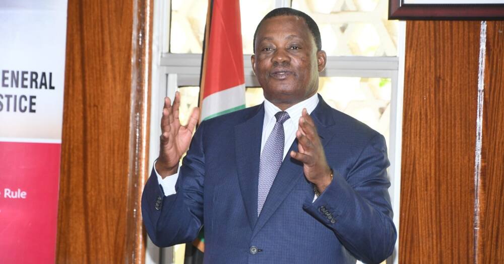 Justin Muturi said the NG-CDF was not expressively declared unconstitutional.