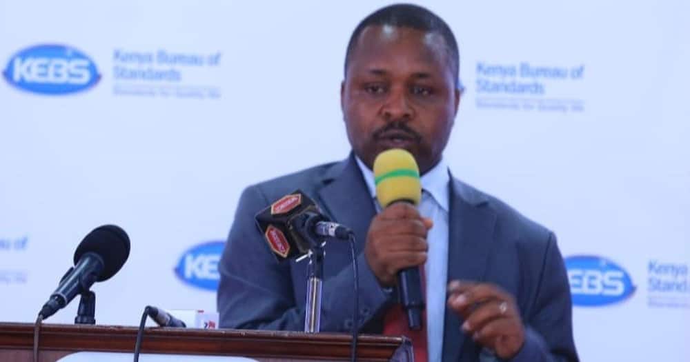 Geoffrey Muriira, Director of Quality Assurance and Inspection, KEBS.