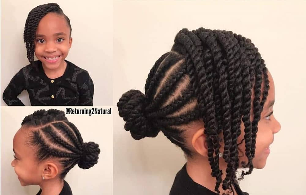 twist hairstyles for black teenagers