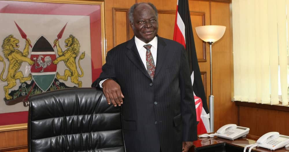 Former president Mwai Kibaki.Photo: State House Kenya.