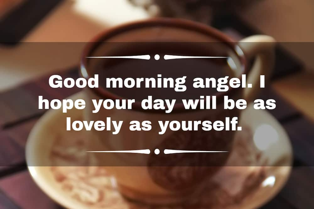 good morning my angel quotes