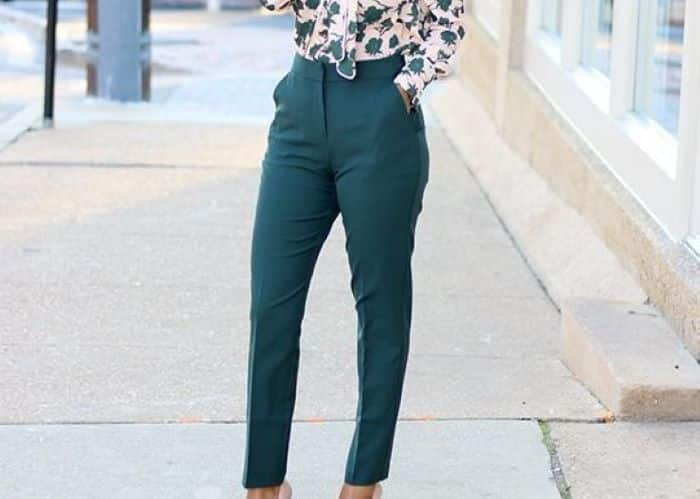 Women Pants Solid Color Pant Trouser Casual Pants Female High Waist Pant  Slim Thin Nine Points Solid Color Trousers All-Match Style Female Trousers  Army Green XL - Walmart.com