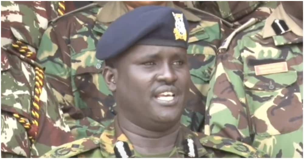 Nairobi Police Boss Adamson Bungei