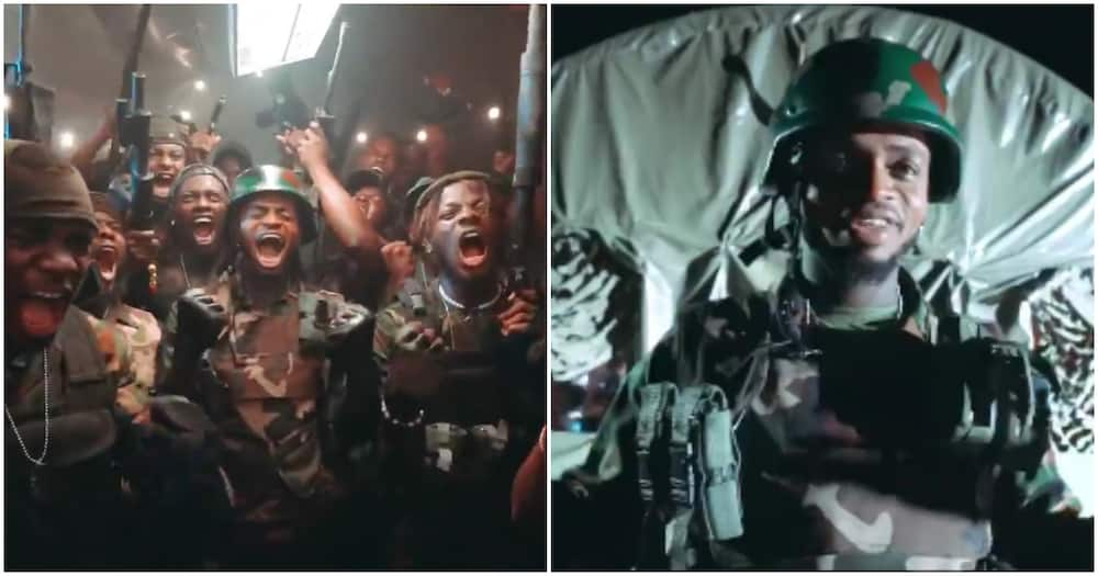 Diamond Platnumz Runs for Dear Life After Huge Explosion Rocks Set During Video Shoot