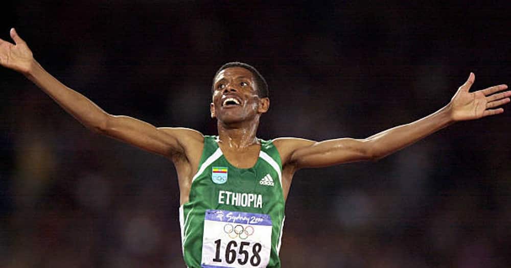 Olympian Haile Gebreselassie. Photo: Getty Images.