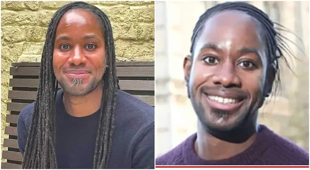 Photos of Jason Arday who is a black professor at Cambridge.