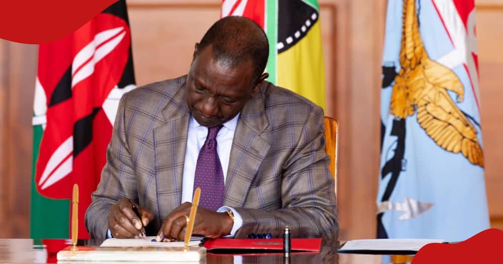 William Ruto Signs Appropriations Bill 2024