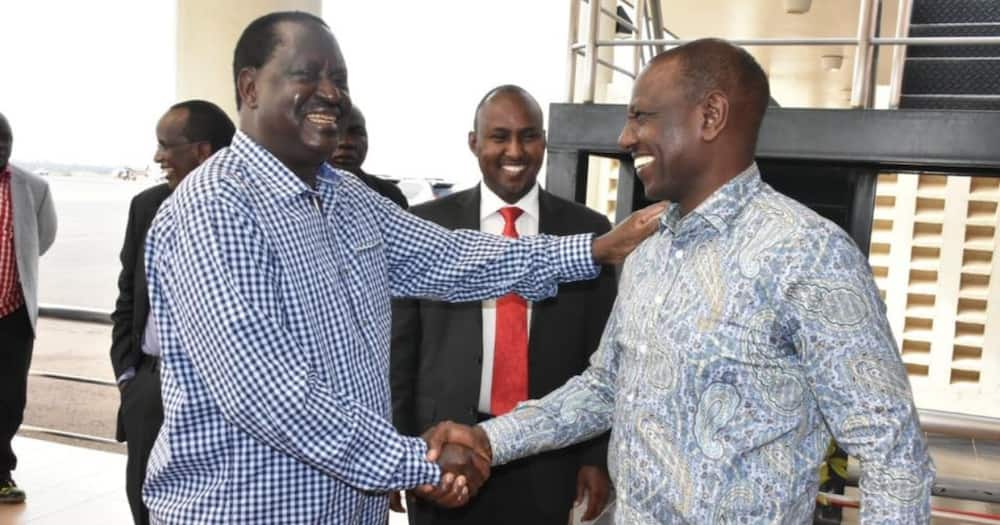 Raila says he could work with Ruto if circumstances conspire