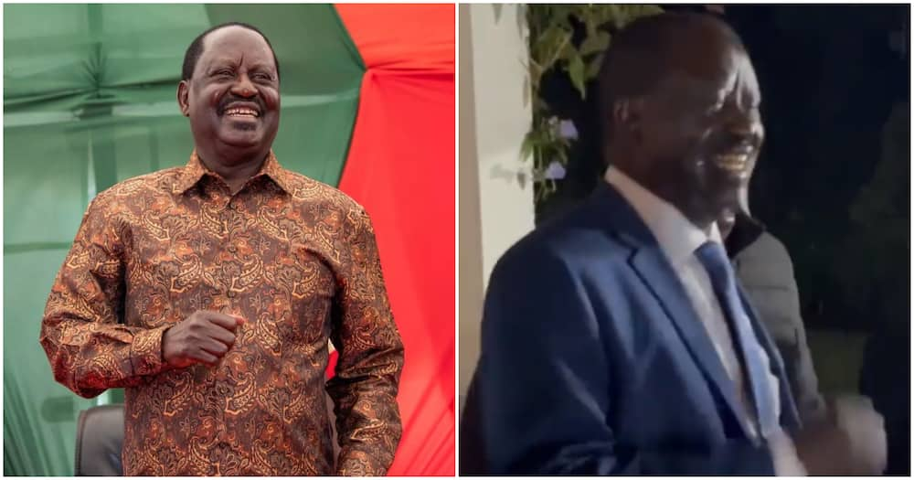 Raila Odinga dance