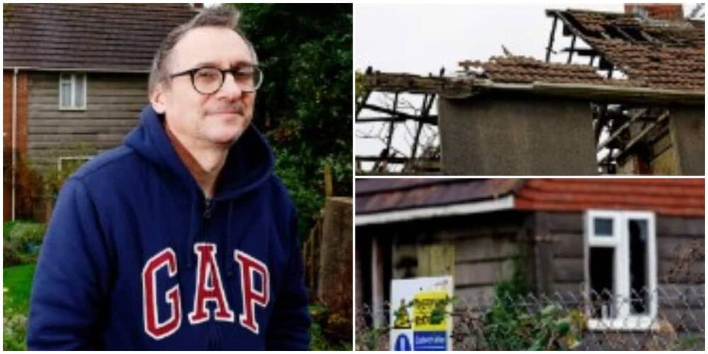 Man living in old abandoned house says he will not renovate it or move out because the world will end in 7 years