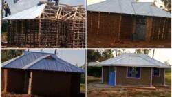 "Another Accomplishment": Wise Man Uses KSh 358k to Build Fine Mud House
