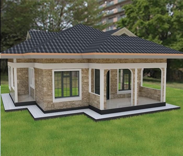 3 Bedroom House Plans And Cost In Kenya In 2023 (Urban And Rural Rates) -  Tuko.Co.Ke