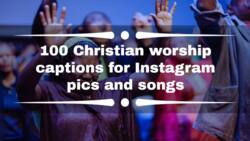 100 Christian worship captions for Instagram pics and songs