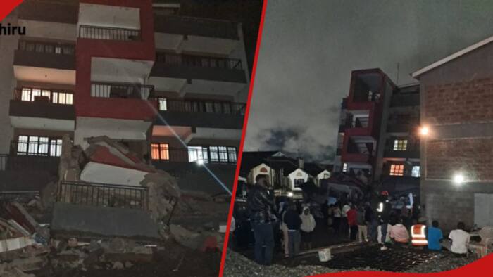 10 People Escape Death, Sustain Injuries after Uthiru 5-Storey Building Collapses