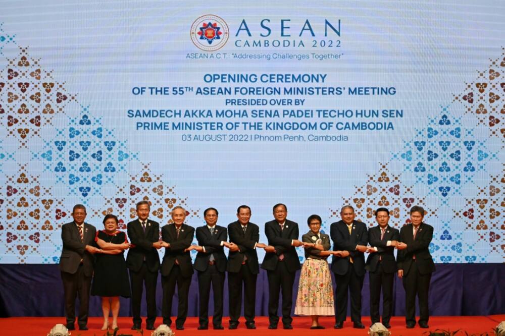 Southeast Asian foreign ministers will seek ways to help calm rising tensions over Taiwan at ASEAN talks in Cambodia