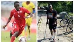 Kenyans rally behind Eric Ouma after defender suffers injury while training with Swedish club