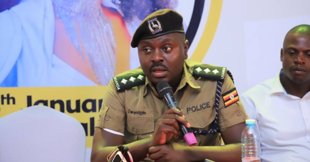 Kampala Metropolitan Deputy Police Spokesperson Luke Owoyesigyire