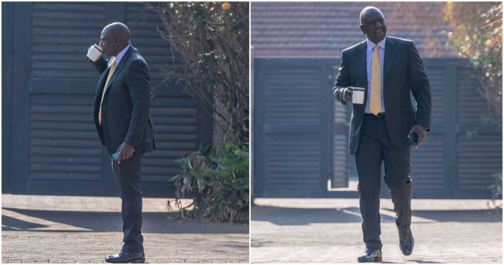 William Ruto before inauguration.