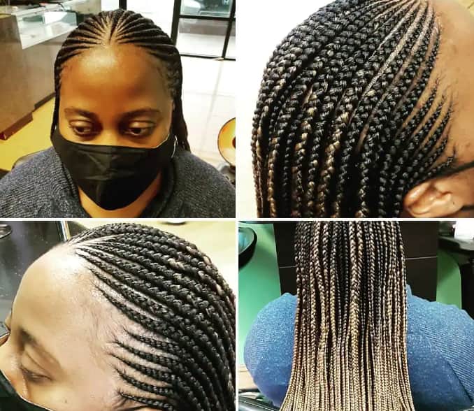 Hair Trend: Fishtail Braids on afro hair |