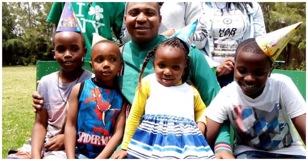 Heartwarming Photos of David Sankok Having Lovely Father-Son Moments Touch Kenyans