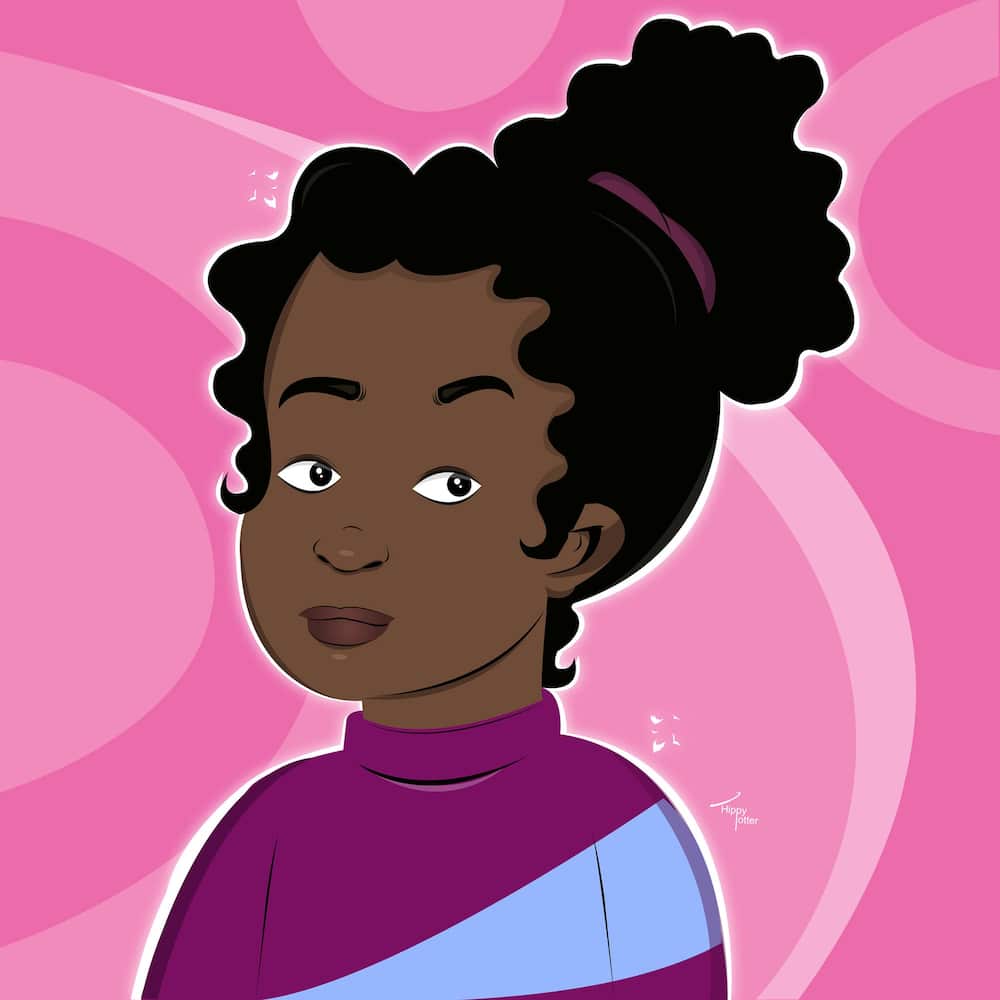 Black Female Cartoon Characters With Glasses ~ Top 15 Black Female ...
