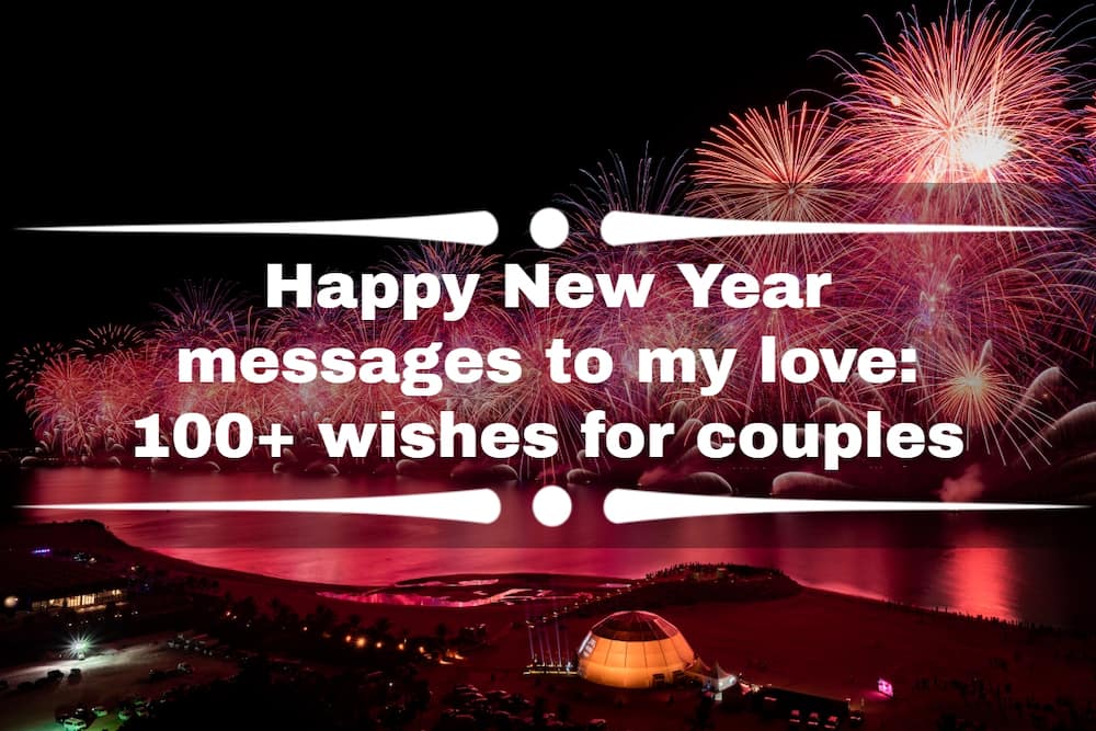Happy New Year messages to my love