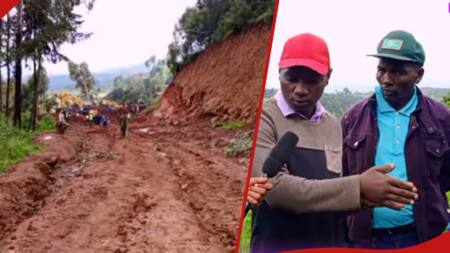 Kimende Landslide: Man Emotionally Says Stepping Back to Pick Call Saved His Life on Fateful Night