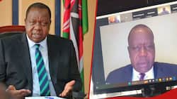 Fred Matiang'i Honours Parliament Summon, Appears Virtually from USA