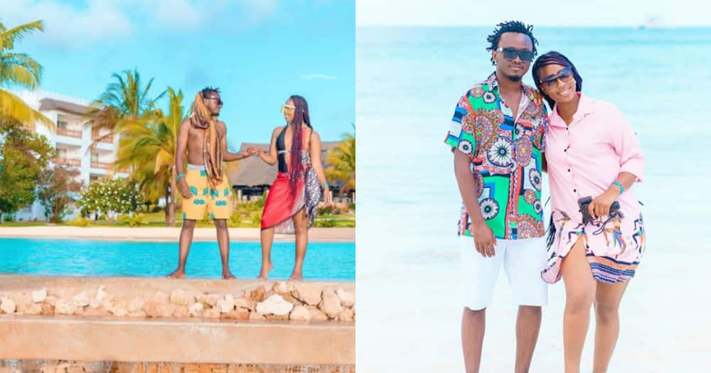 Bahati, Diana enjoy lively dance session by the beach during Zanzibar vacay