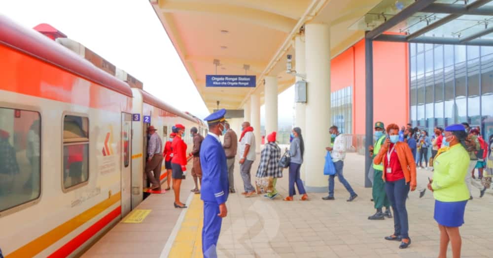 Kenya Railways unveiled the Nairobi to Kisumu train.