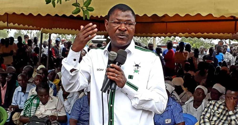 Moses Wetang'ula said he could not join Azimio despite Kalonzo Musyoka's advances.