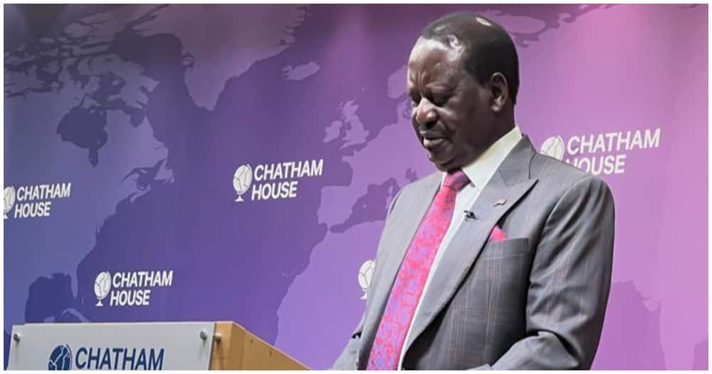 ODM chief Raila Odinga said he is not an official in President Uhuru Kenyatta's government.