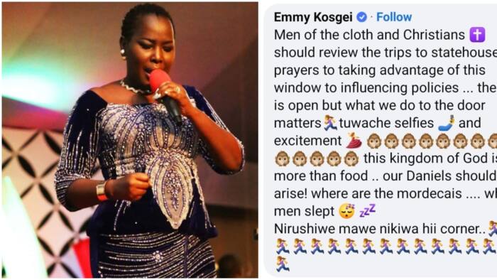 "Kingdom of God Is More than Food": Emmy Kosgei Takes on Preachers Frequenting State House