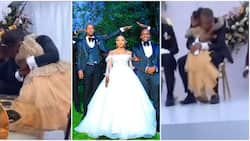 Video of Hassan Mugambi and Rashid Abdalla's Daughters Warmly Hugging Their Dads at Wedding Emerges